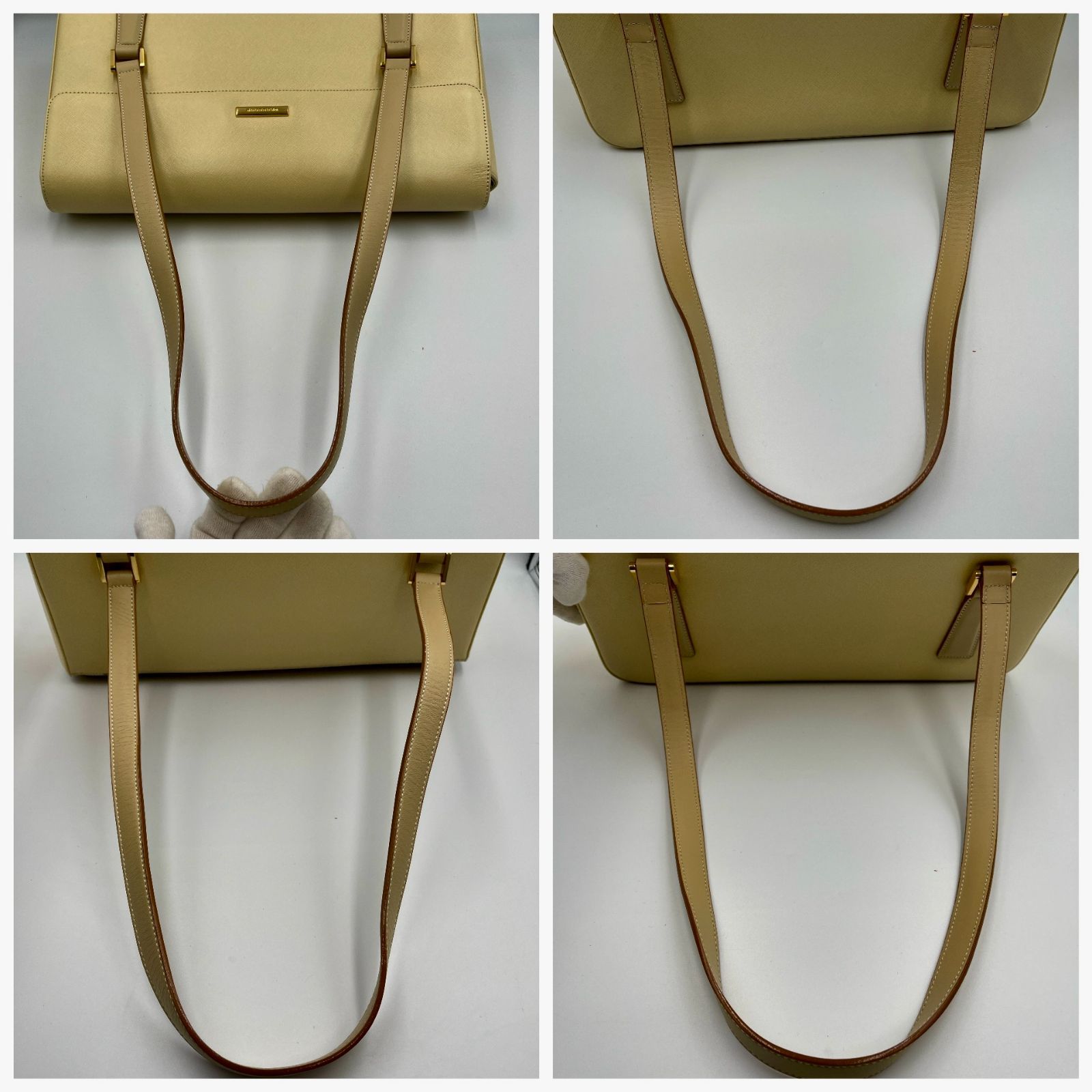 ④【極美品】BURBERRY バーバリー サフィアーノレザー フラップ 