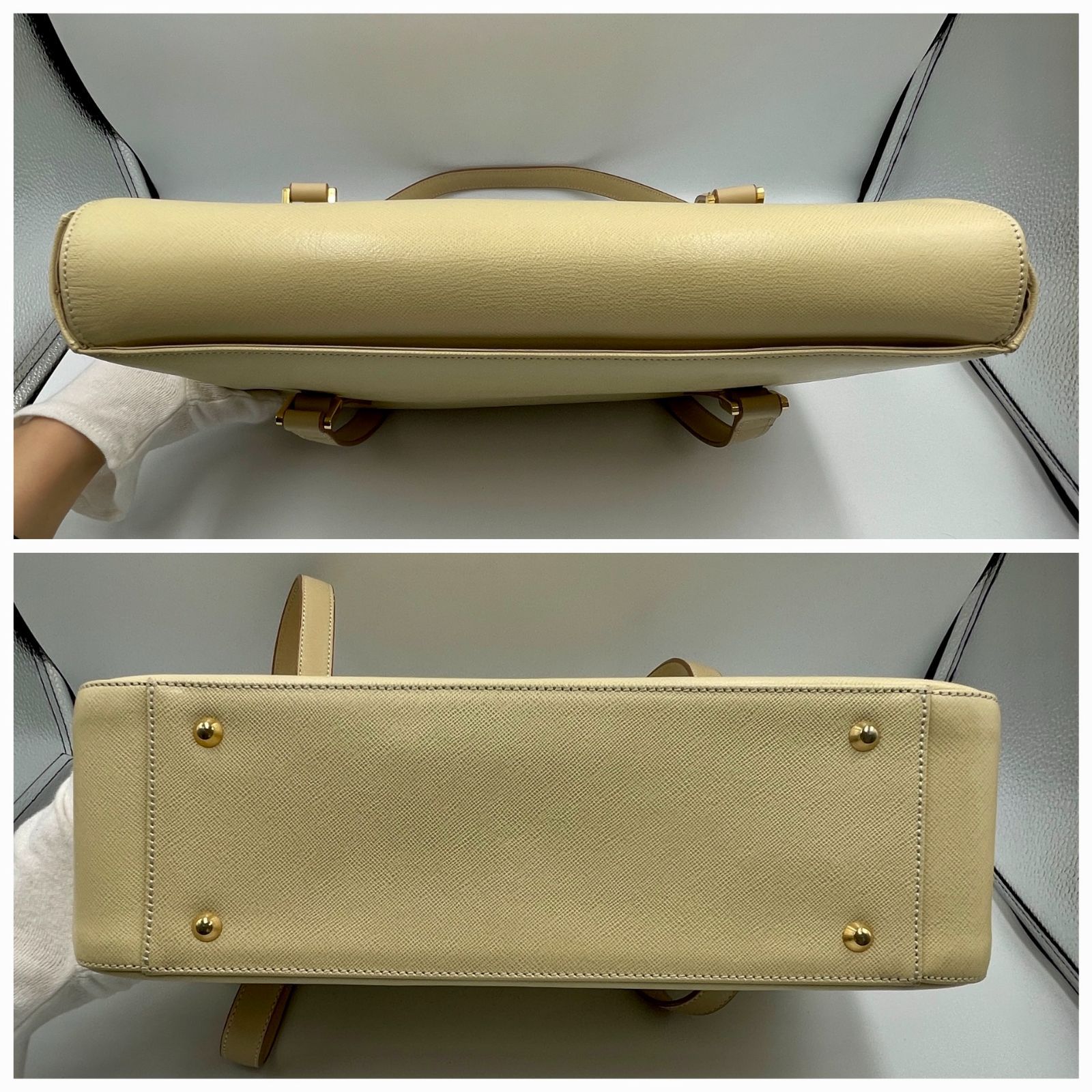④【極美品】BURBERRY バーバリー サフィアーノレザー フラップ