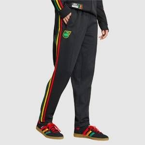 美品00s adidas ラスタカラー ワイドトラックパンツ ジャマイカジャージ 送料無料・匿名配送】adidas Originals アディダス オリジナルス