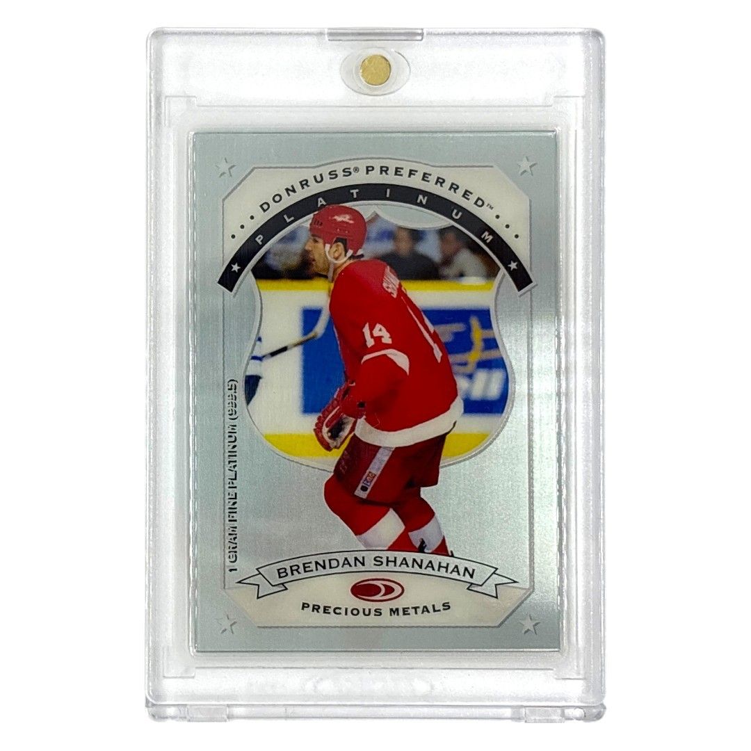 DONRUSS NHLカード PREFERRED BRENDAN SHANAHAN DETROIT RED WINGS #1 送料無料 中古 IT1