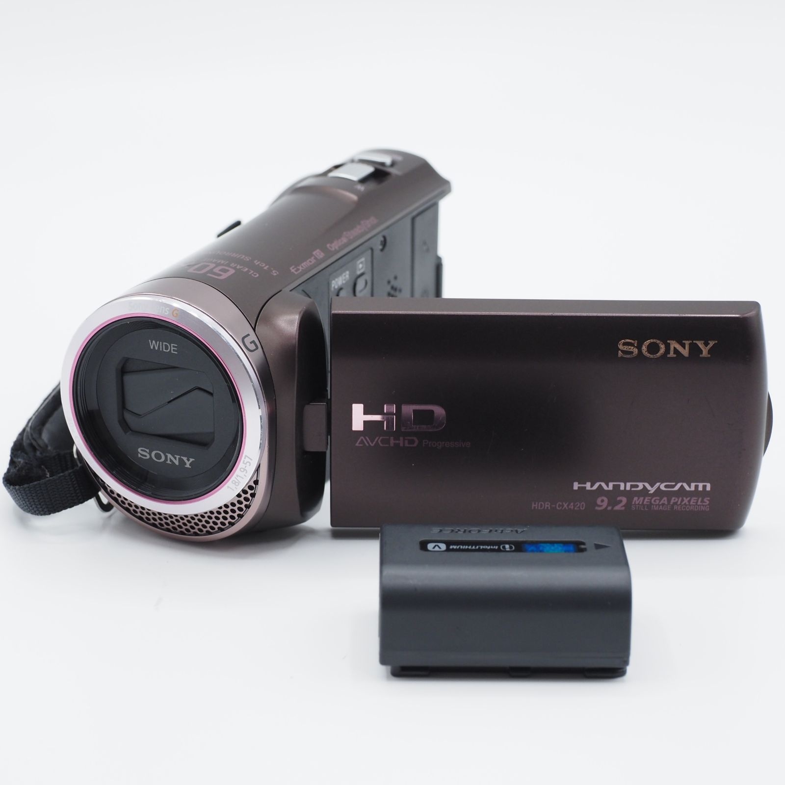 ソニー ハンディカム HDR-CX420 デジタルビデオカメラ ブラウン ソニー ハンディカム HDR-CX420 デジタルビデオカメラ ブラウン 【公式