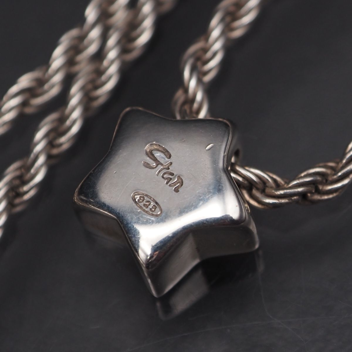 Q847 スタージュエリー Star 925刻印 ペンダント ネックレス スター 