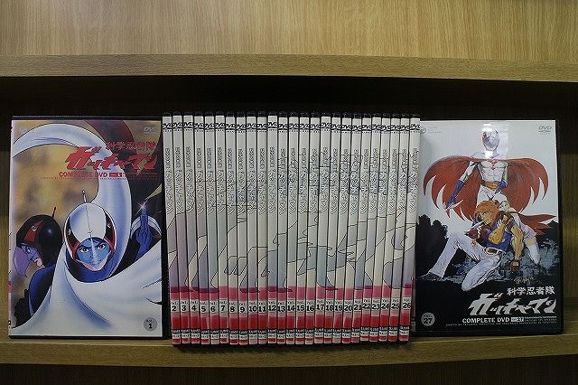 DVD 科学忍者隊 ガッチャマン 全27巻 ※ケース無し発送 レンタル DVD 科学忍者隊 ガッチャマン 全27巻 ※ケース無し発送 レンタル