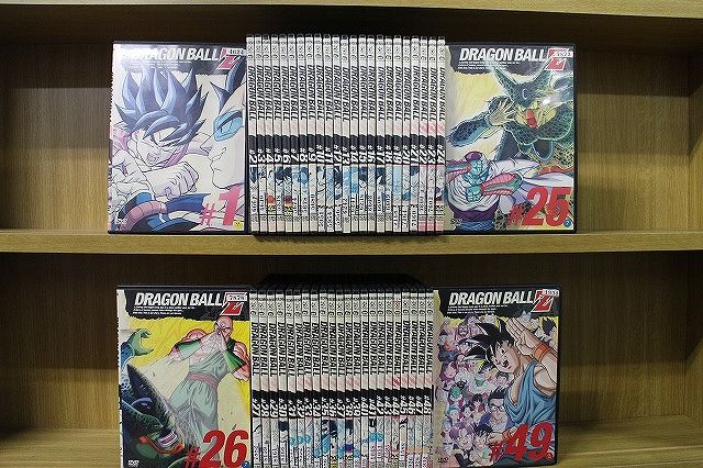 DVD ドラゴンボールZ 全49巻 ※ケース無し発送 レンタル落ち DVD ドラゴンボールZ 全49巻 ※ケース無し発送 レンタル落ち