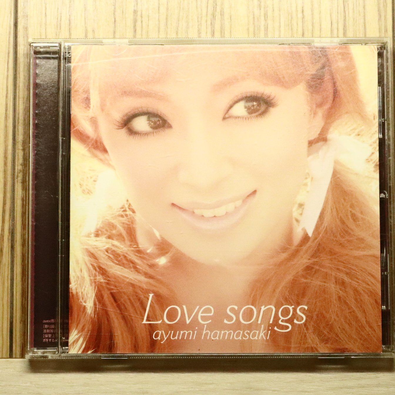国内盤CD☆浜崎あゆみ/Ayumi Hamasaki □ Love songs（ジャケットB