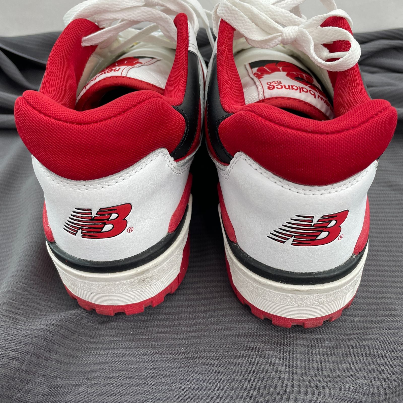 new balance ローカット スニーカー BB550 SE1 27.5 ホワイト レッド