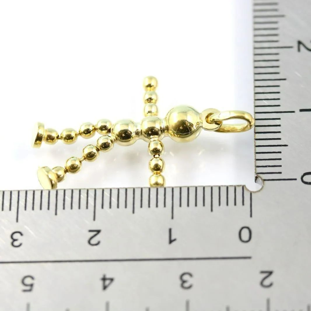 UNOAERRE ウノアエレ 人形モチーフ ネックレスペンダント K18YG