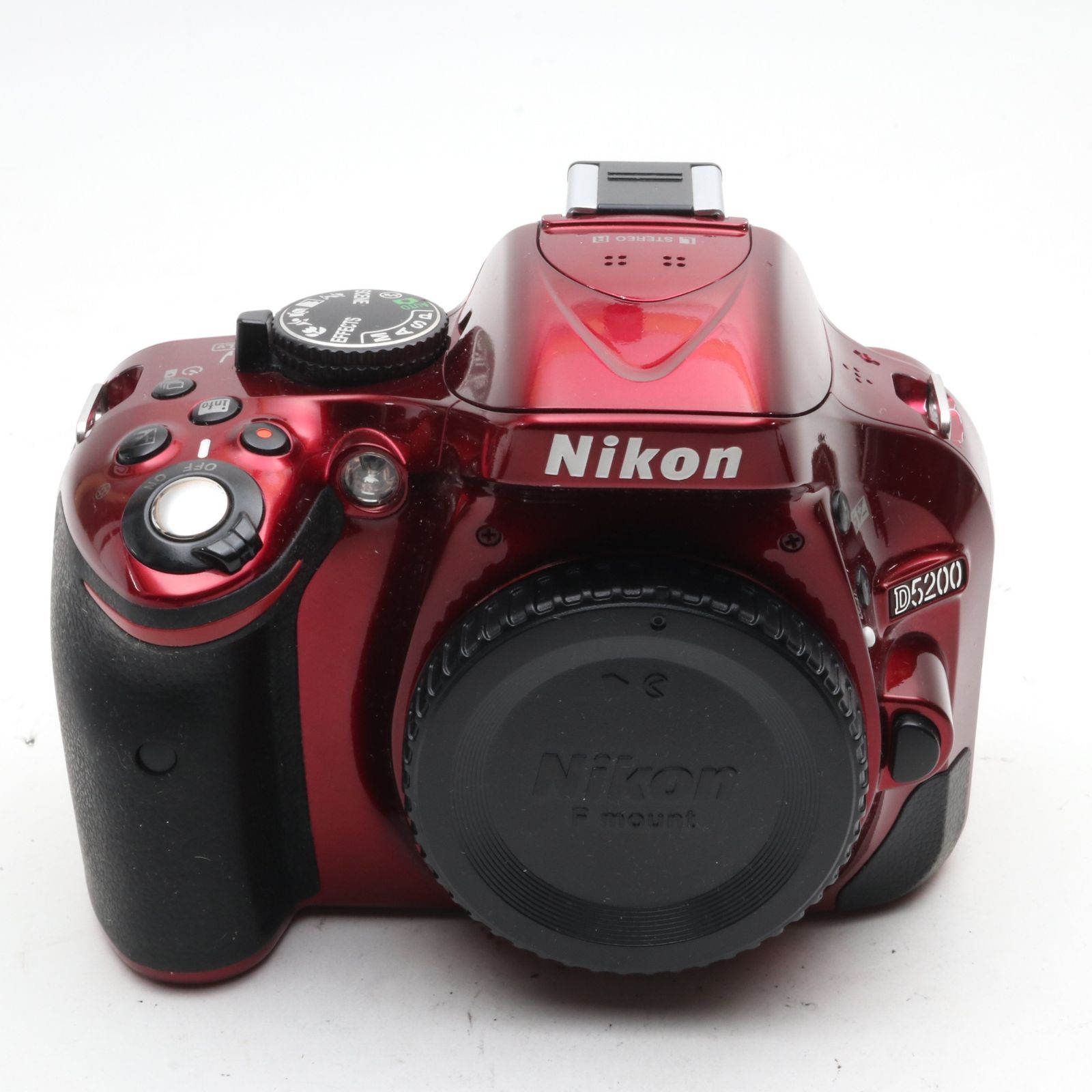 Nikon D5200 ボディ レッド - メルカリ