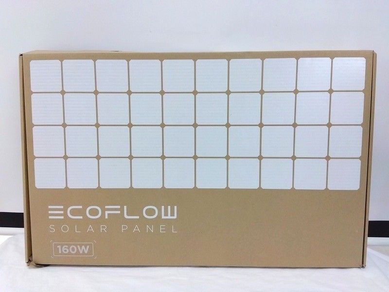 26g-264k【】ECO FLOW エコフロー 折りたたみ ソーラーパネル 160W 