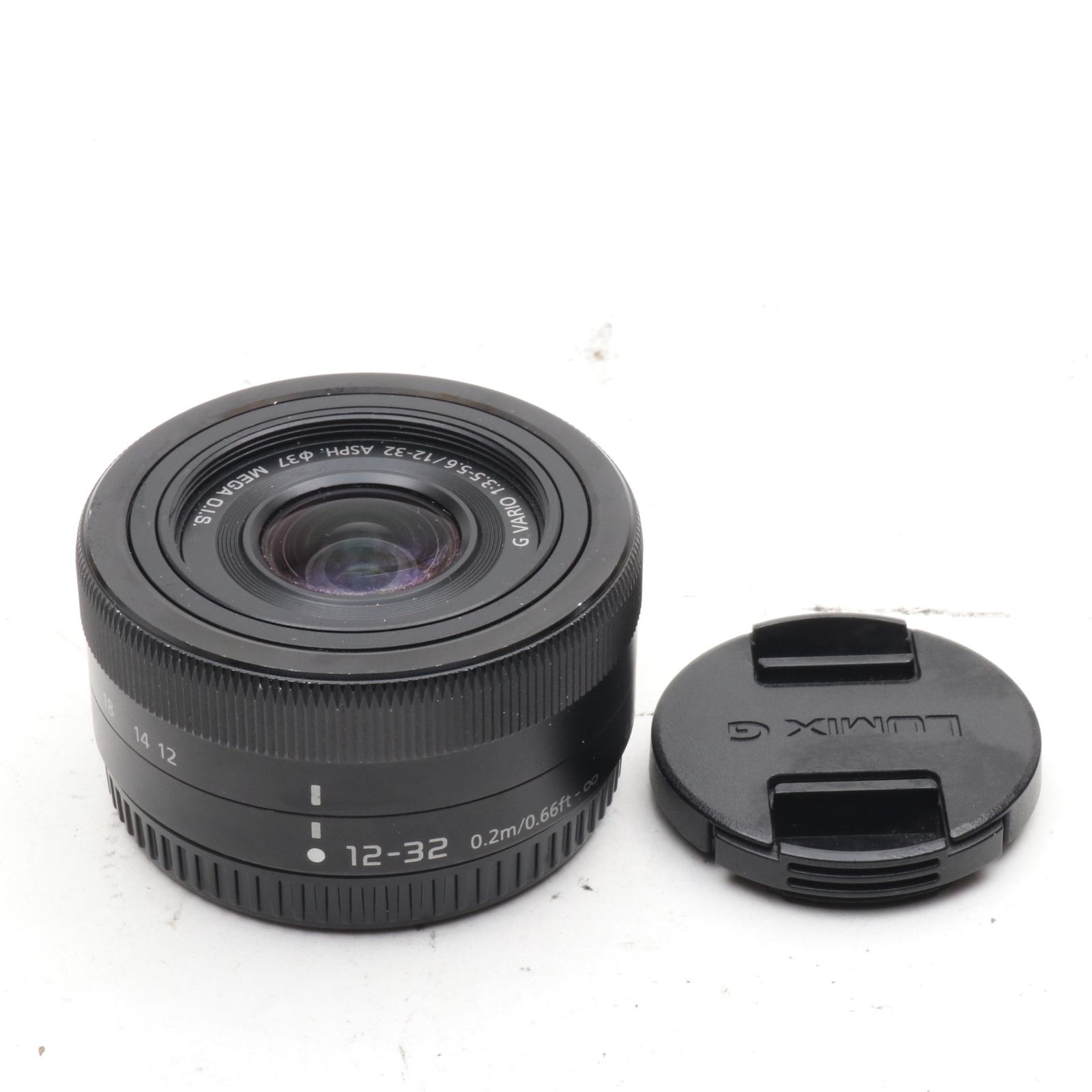 Panasonic G VARIO 12-32mm F3.5-5.6 ASPH. MEGA O.I.S. ブラック H 