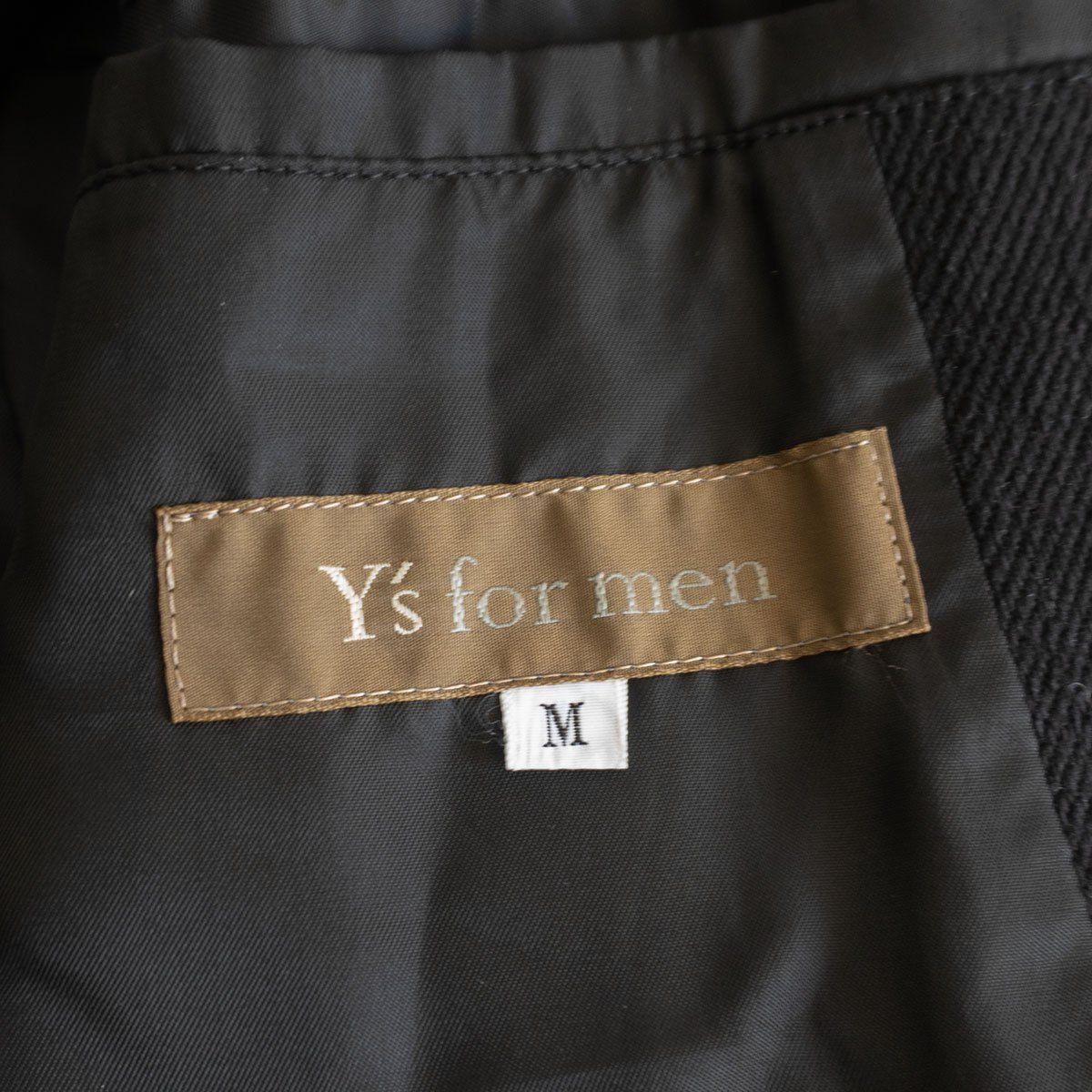 【90s/アーカイブ】Y's for men【フード付き ロング コート】M YOHJI YAMAMOTO ヨウジヤマモト ワイズフォーメン s2603087 90s/アーカイブ】Y's for men【フード付き ロング コート】M YOHJI