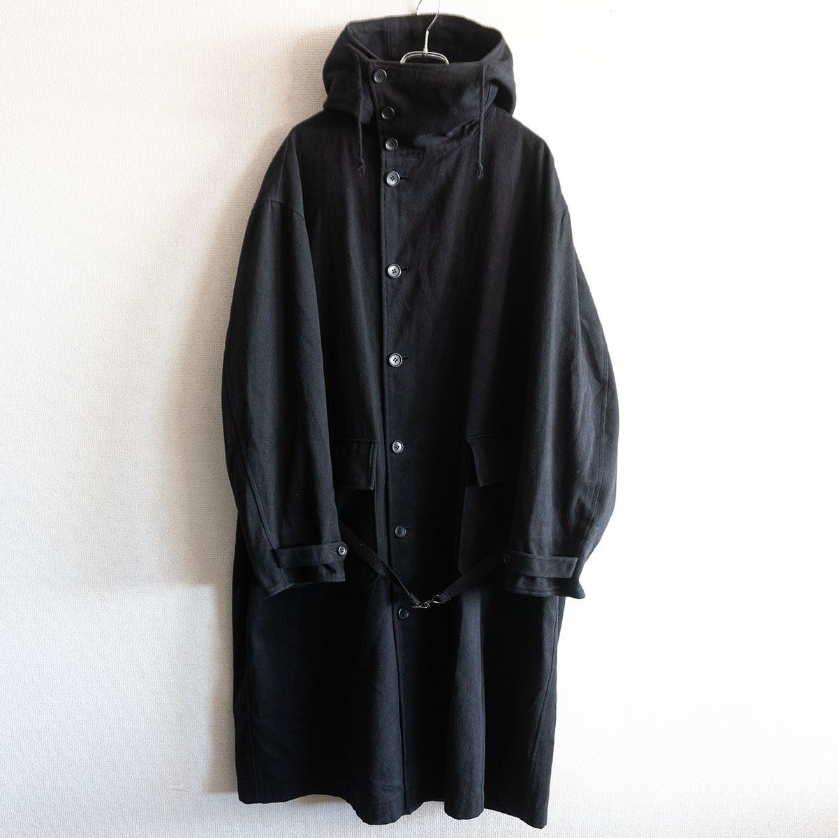 90s/アーカイブ】Y's for men【フード付き ロング コート】M YOHJI