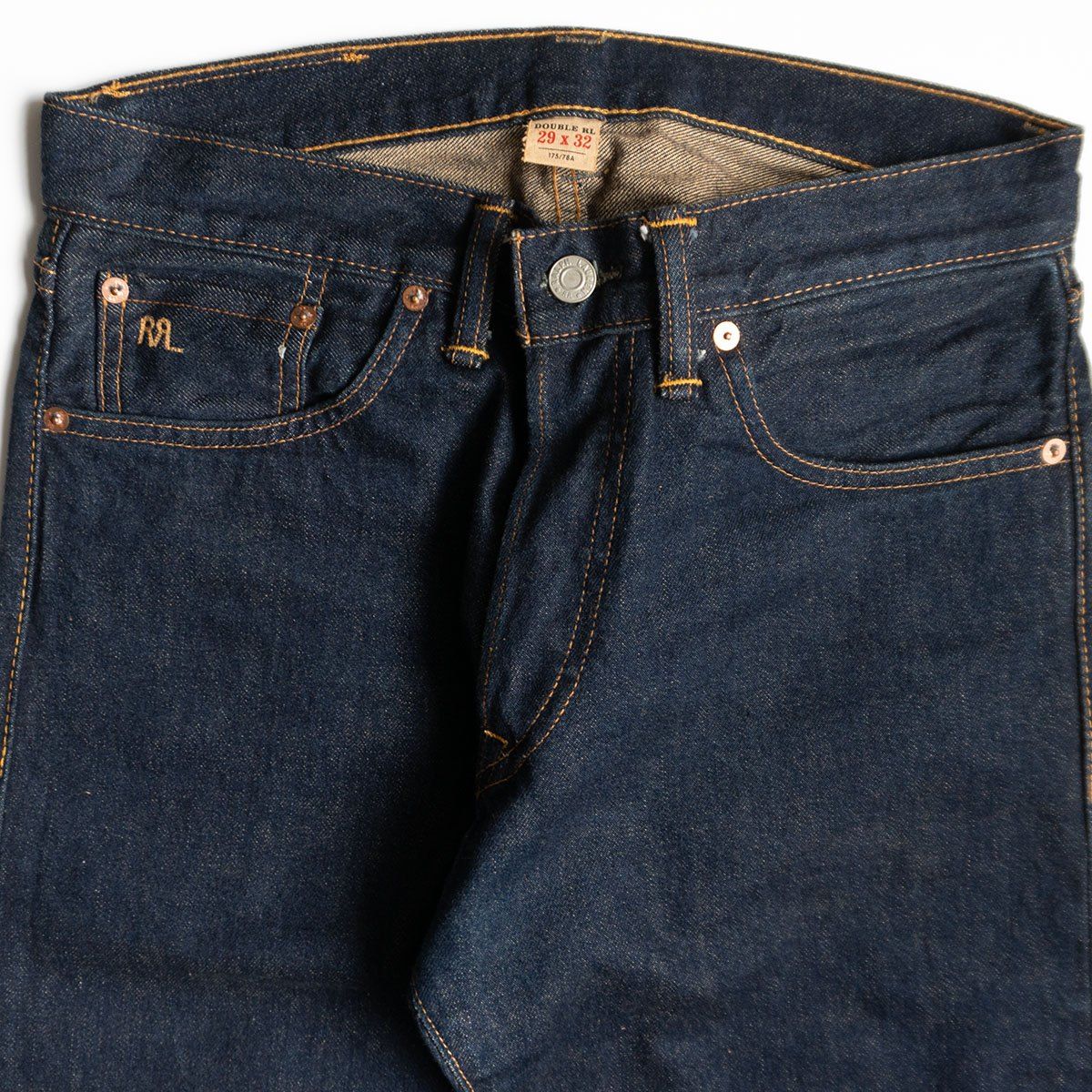 美品 RRL アメリカ製 デニム 29×32 ローストレート 美品 【公式通販】