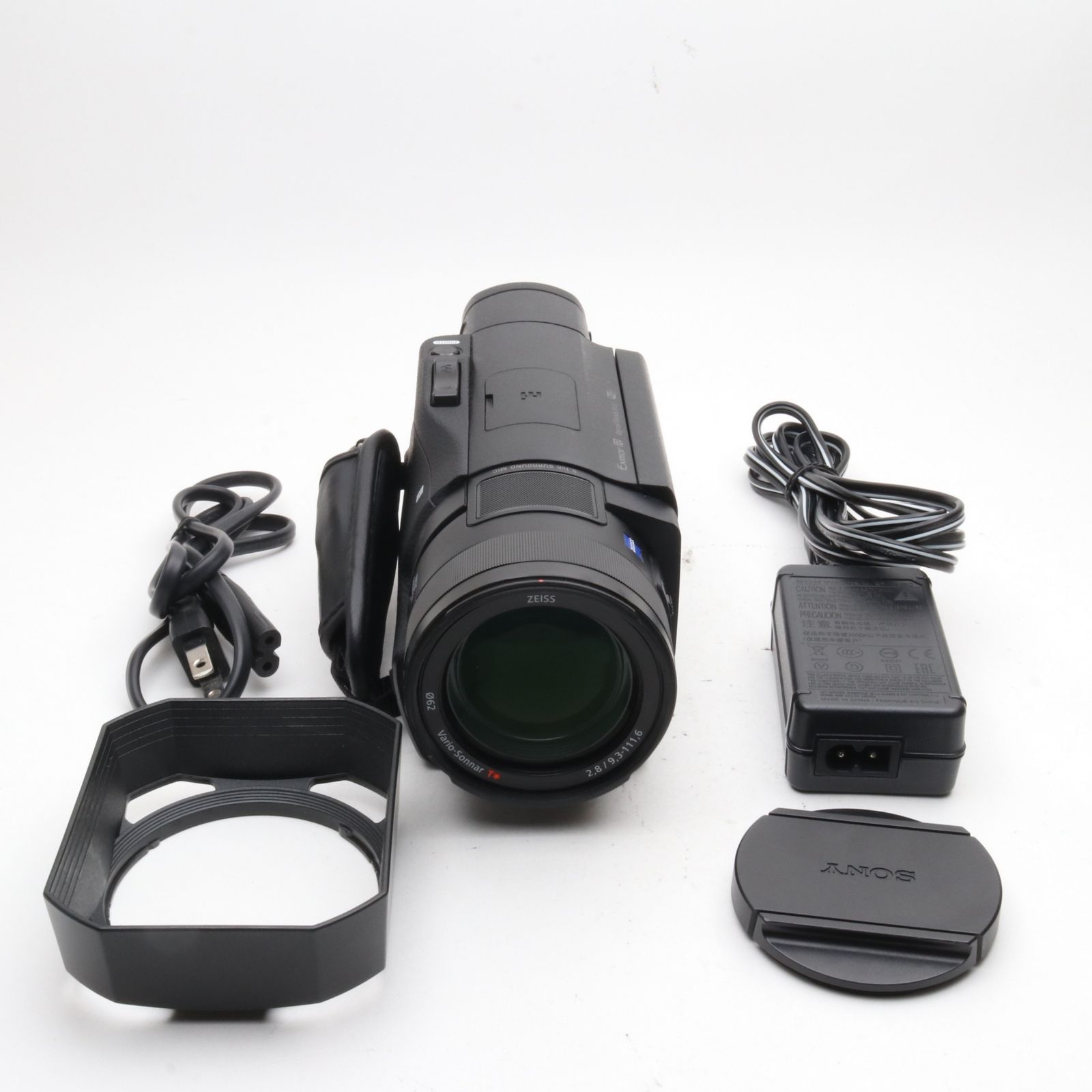 ソニー SONY ビデオカメラ FDR-AX100 4K 光学12倍 ブラック Handycam 