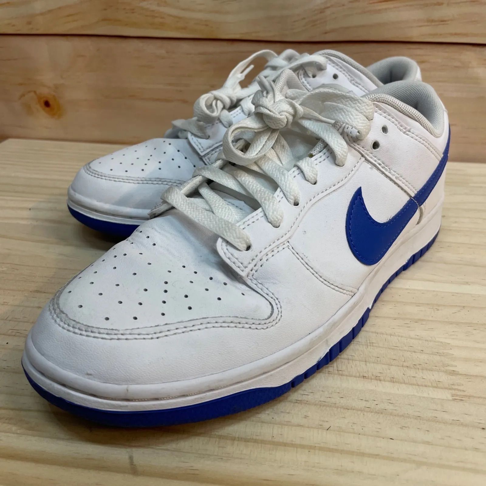 NIKE ナイキ DUNK LOW RETRO ブルー×ホワイト ダンク ローカット 