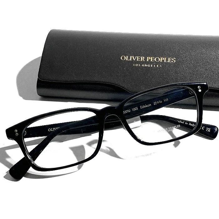 OLIVER PEOPLES オリバーピープルズ イタリア製 Edelson スクエア 