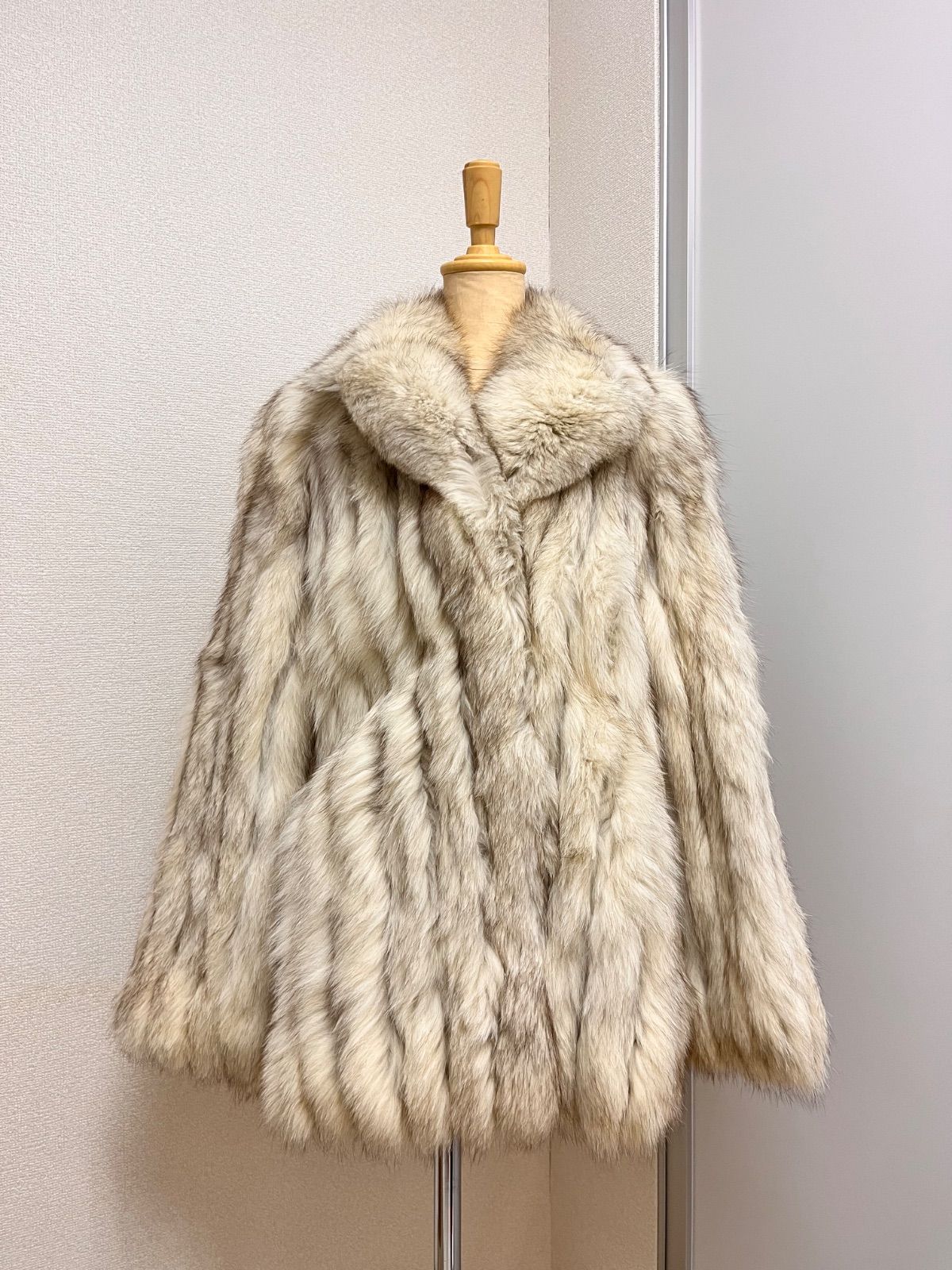 レディース GATO MONTE フォックスファーコート 毛皮 C26031625