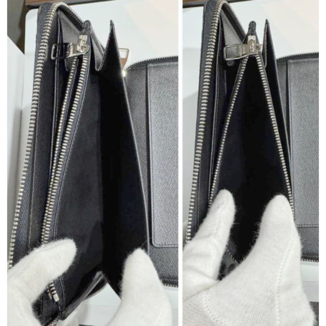 未使用保管品 LOUIS VUITTON ルイ ヴィトン LV ダミエ グラフィット 長 