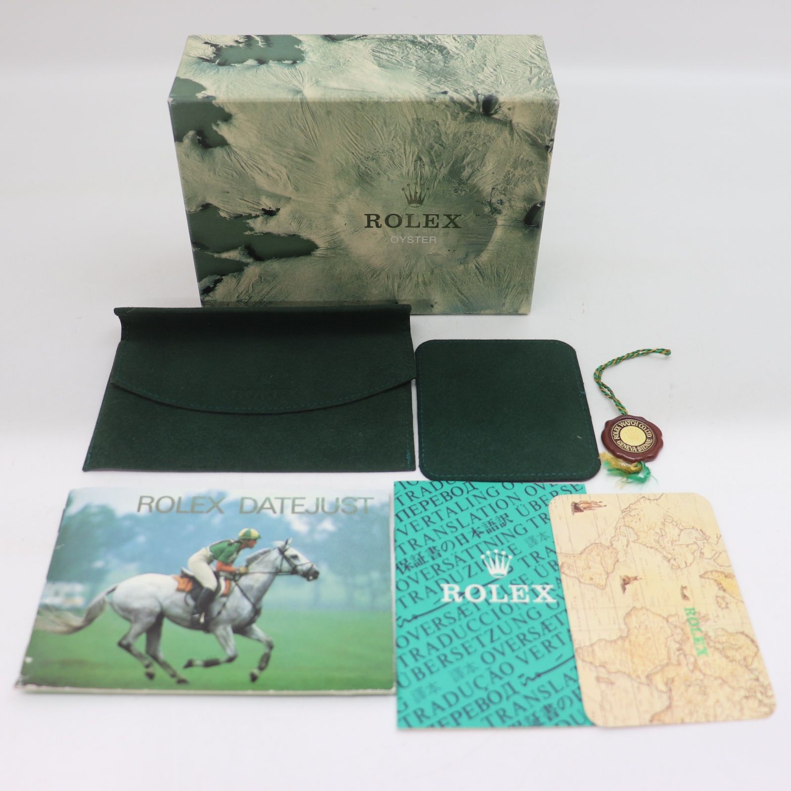 ROLEX ロレックス 空箱 レザーケース 紙箱 保証書 付属品 セット 18038 