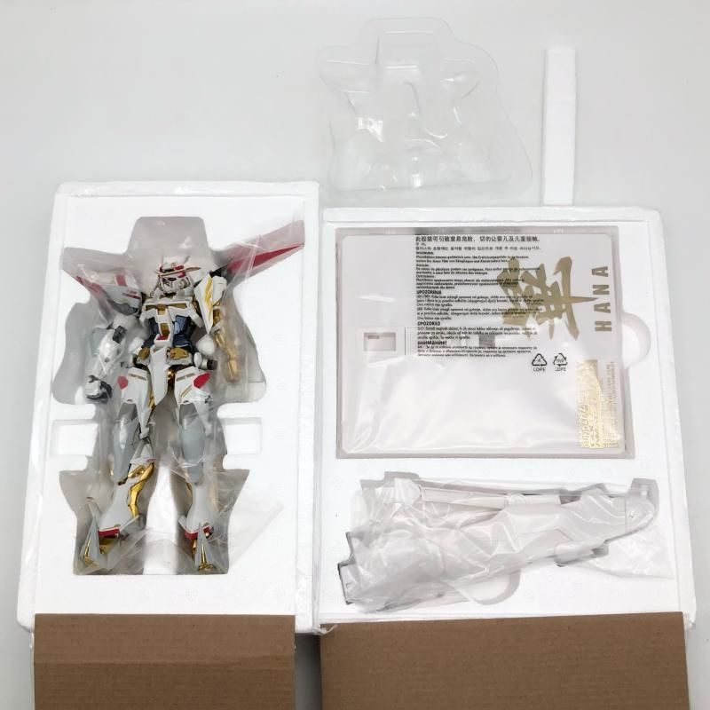 中古】開封 METAL BUILD ガンダムアストレイゴールドフレーム天ハナ