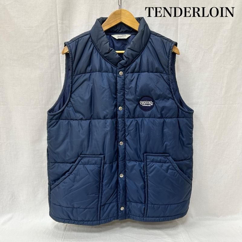 【極美品】TENDERLOIN NRA VEST レーシングベスト テンダーロイン T-NRA VEST 中綿入りのレーシングベスト ワッペン