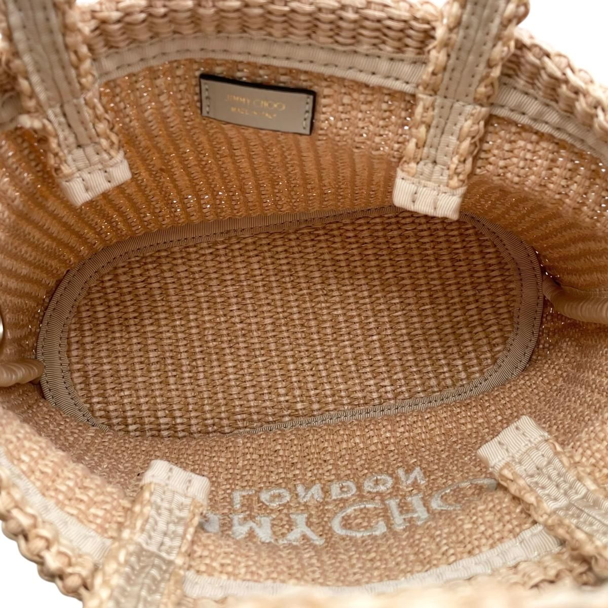☆ジミーチュウ ハンドバッグ ショルダーバッグ ビーチ トート