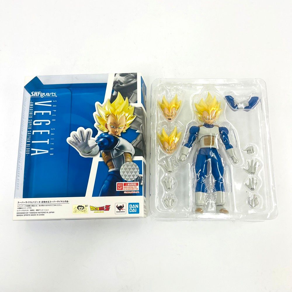 未使用品 S.H.Figuarts スーパーサイヤ人ベジータ -目覚めるスーパー 