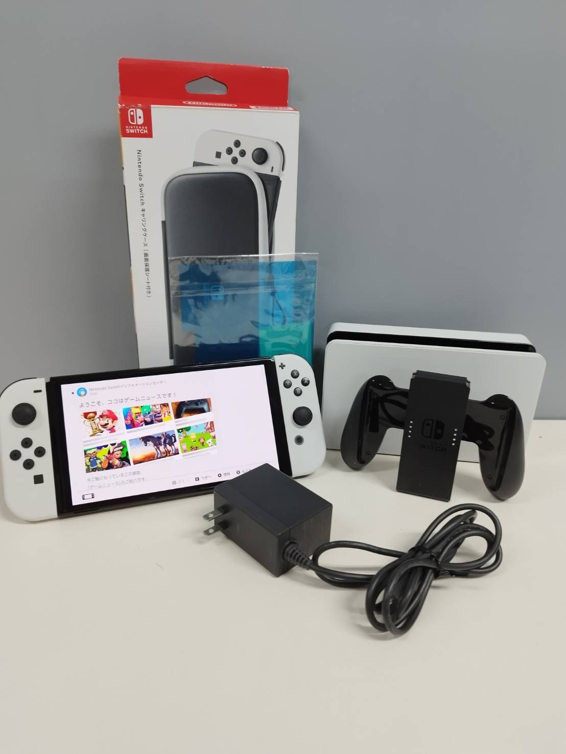 Nintendo Switch 有機EL HEG-001本体 箱無し付属品あり Amazon.co.jp