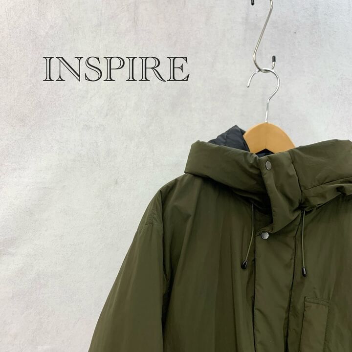 inspire ダック ダウン ジャケット HYI-64960 アウター LL カーキ 