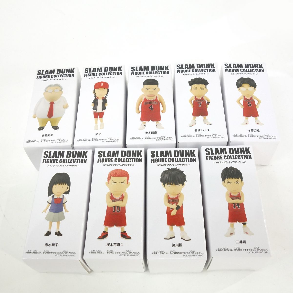 SLAM DUNK フィギュア 未開封6体セット スピリットコレクション The