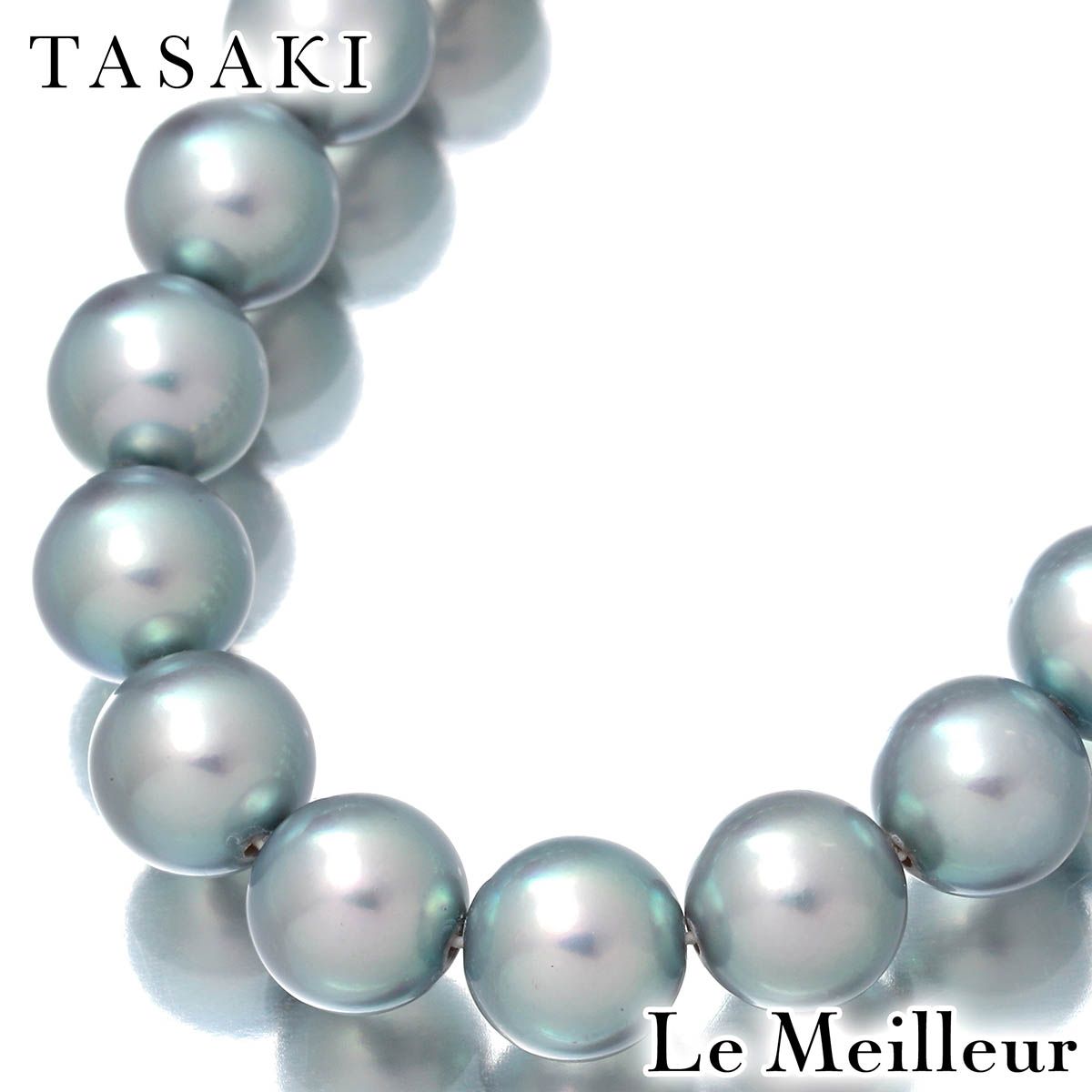 新品仕上済】 TASAKI アコヤ真珠 7.3mm シルバー Sv パールネックレス 
