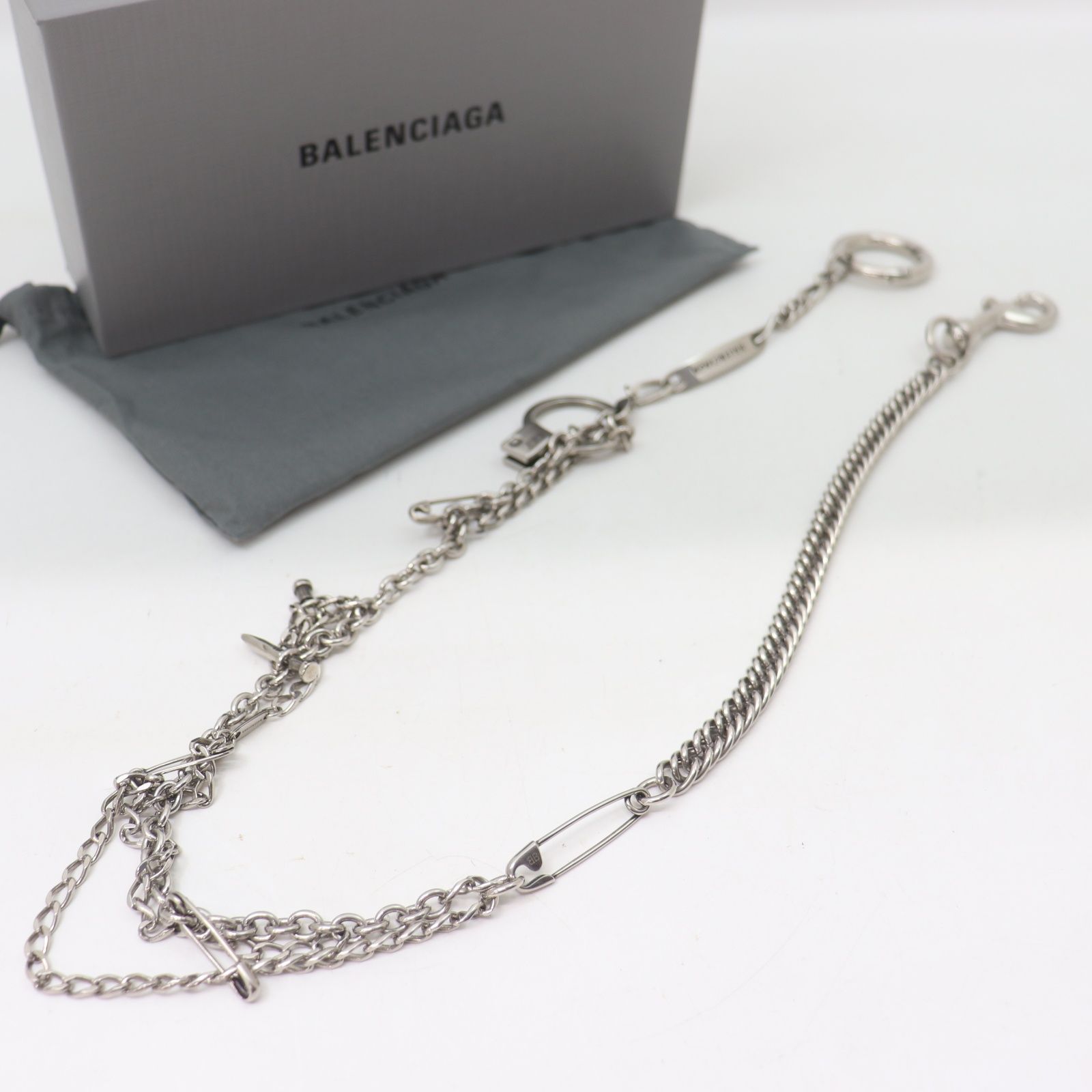 IT51TUHZLMFF 未使用 BALENCIAGA バレンシアガ DIY パンツチェーン
