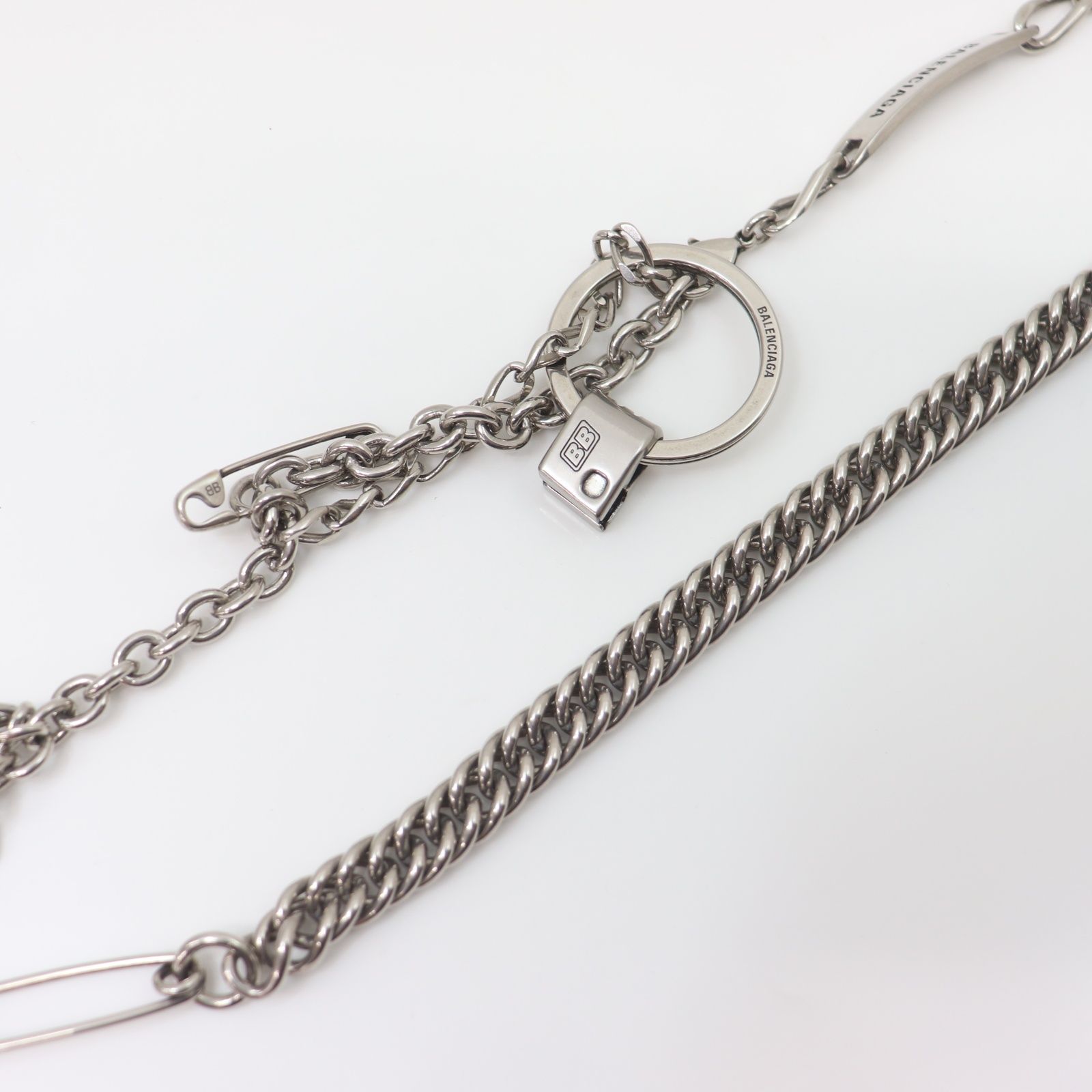 IT51TUHZLMFF 未使用 BALENCIAGA バレンシアガ DIY パンツチェーン