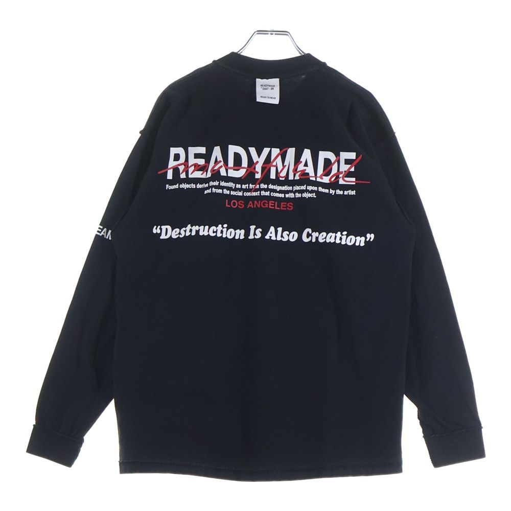 READY MADE (レディメイド) MAXFIELD L/S T-SHIRT マックスフィールド 