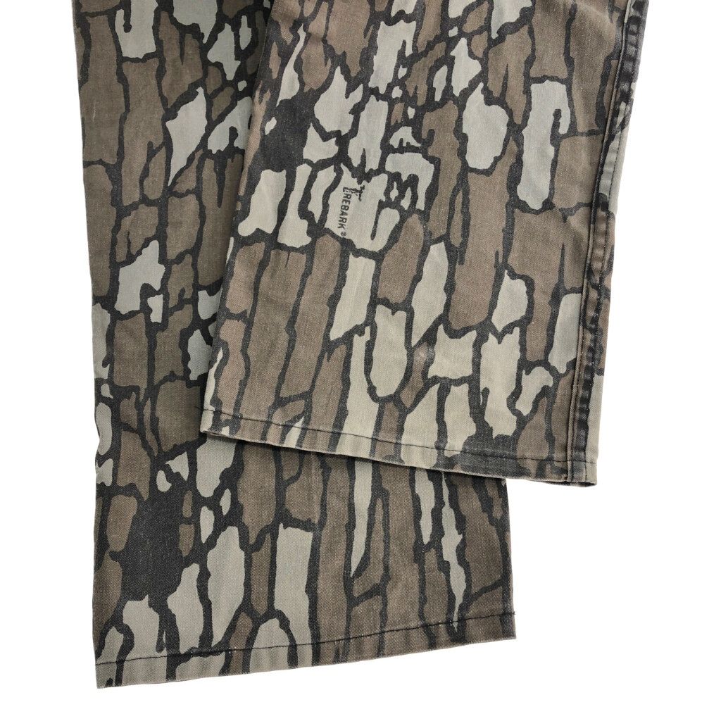 80年代 USA製 Cabela's カベラス トレバークカモ ハンティングパンツ アウトドア 迷彩(メンズ W34 L32)中古 古着 X5456 80年代 USA製 Cabela's カベラス トレバークカモ ハンティングパンツ