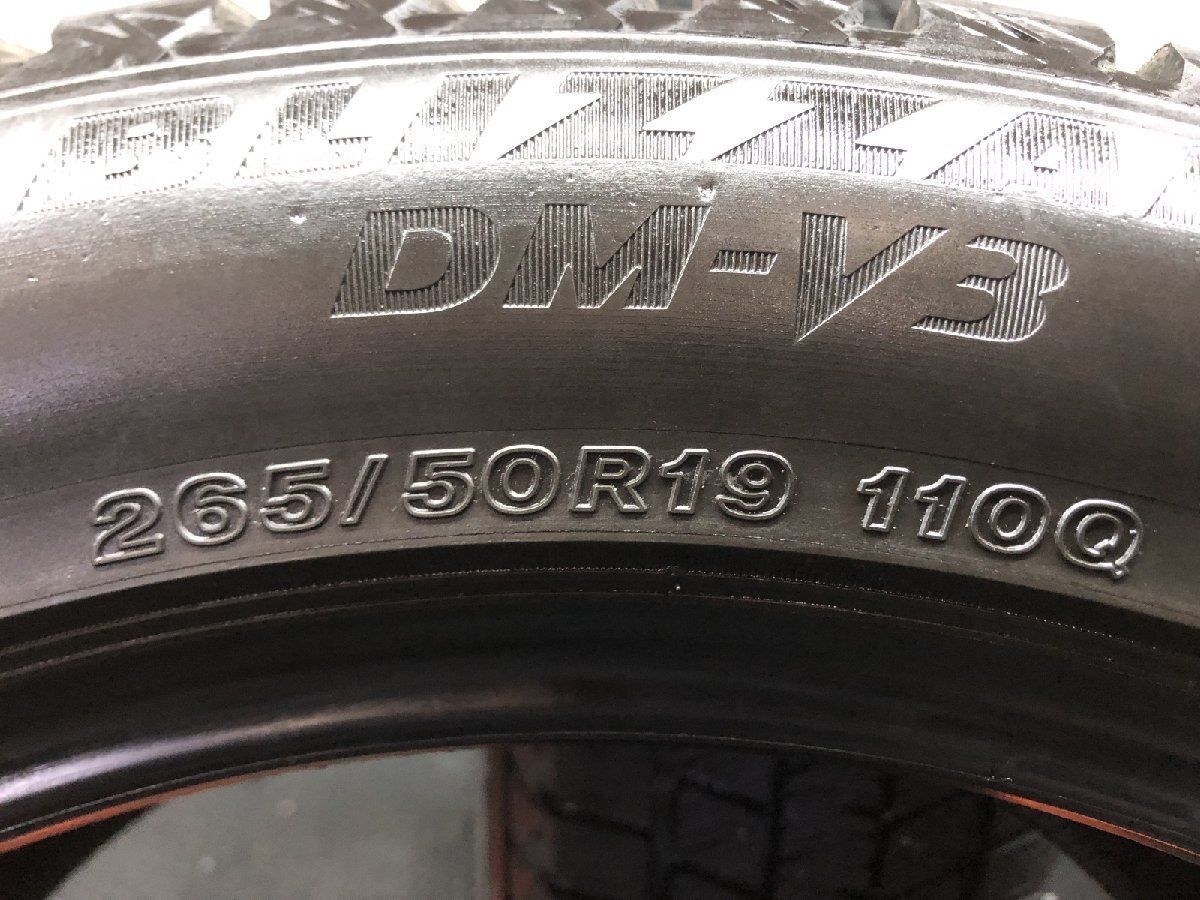 BS BRIDGESTONE BLIZZAK DM-V3 265/50R19 19インチ スタッドレス 2本 