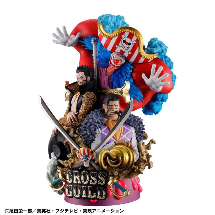 ワンピース フィギュア バギー ミホーク 2体セット 新品】プチラマDX ONE PIECE LOGBOX RE BIRTH 03 クロスギルド