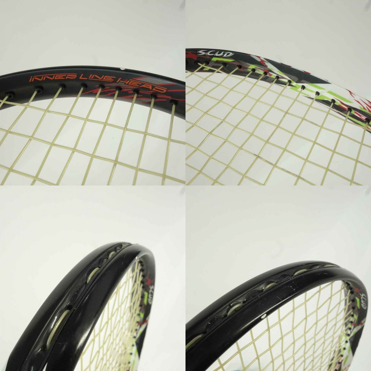 ミズノ　エフスピードV-01（中古ラケット） MIZUNO ミズノ F SPEED V-01 エフスピード 0U ラスティーレッド 軟式