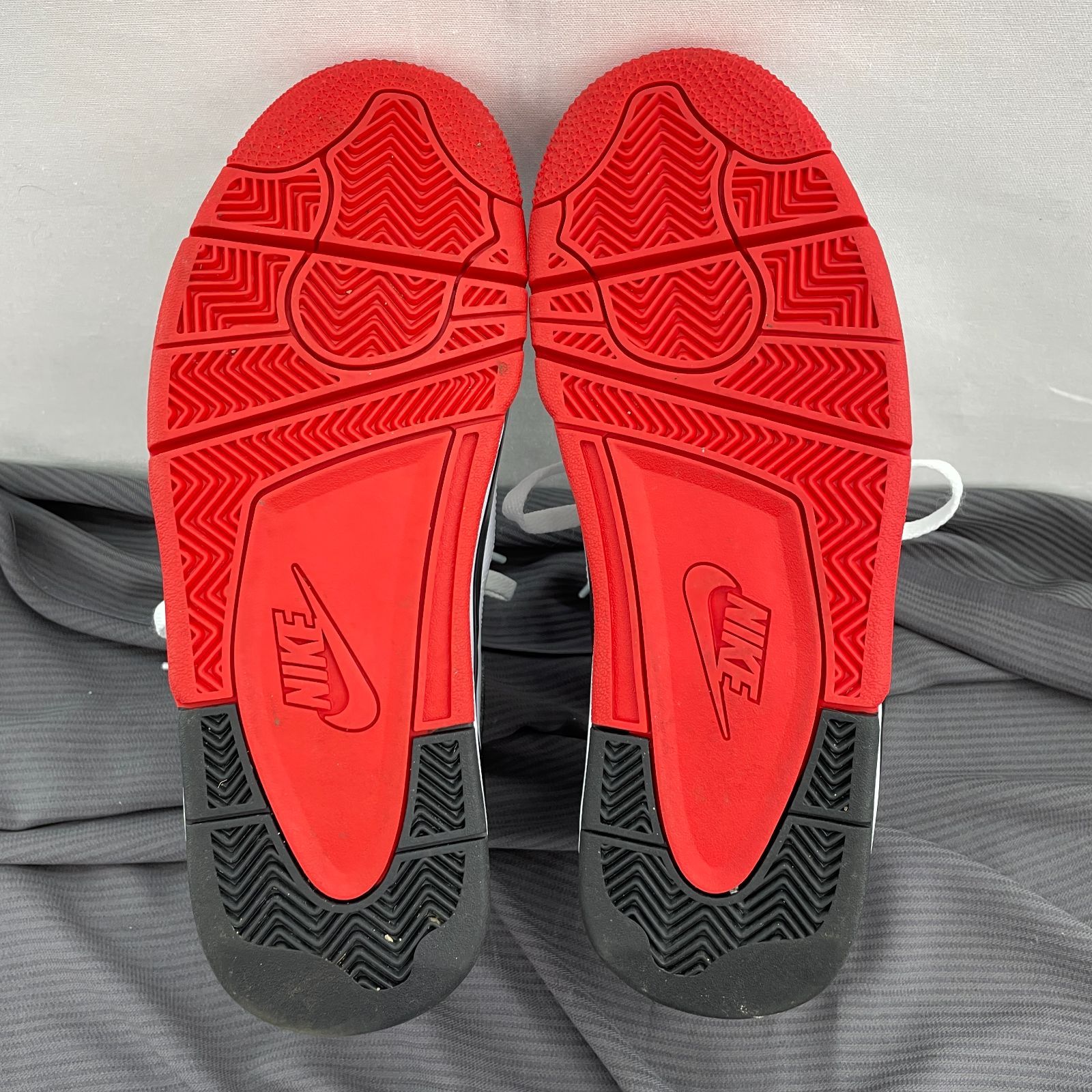 NIKE フライト レガシー BQ4212-100 25.5 ホワイト レッド メンズ 靴 
