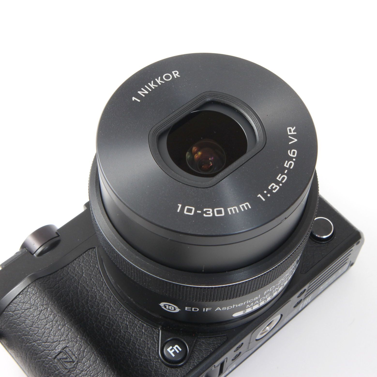シャッター数110回】 ニコン Nikon1 J5 ブラック + 10-30mm 標準パワー 
