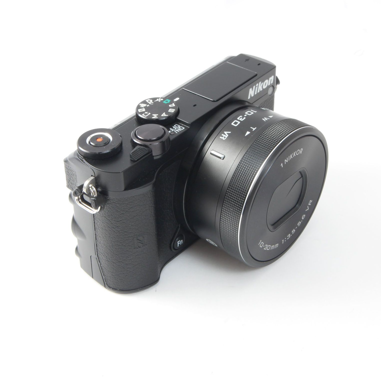 シャッター数110回】 ニコン Nikon1 J5 ブラック + 10-30mm 標準パワー 
