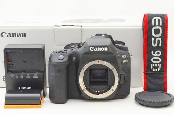 ☆ Superb beauty ☆ Canon Canon EOS 90D body original box accessories, just under 6,000 shots! 26031401