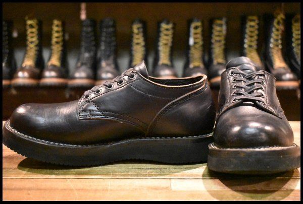 UK6.5良品】VIBERG ヴァイバー オックスフォード ブラッククロム UK6.5良品】VIBERG ヴァイバー オックスフォード ブラッククロム