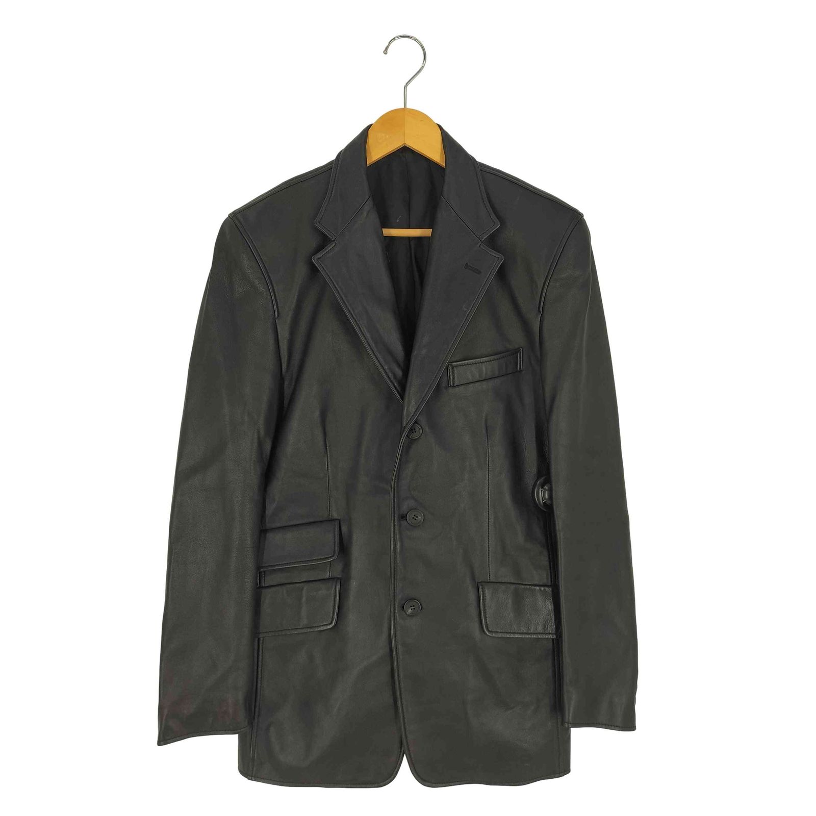 ポールスミスロンドン Paul Smith LONDON ラムレザー 3B テーラード 