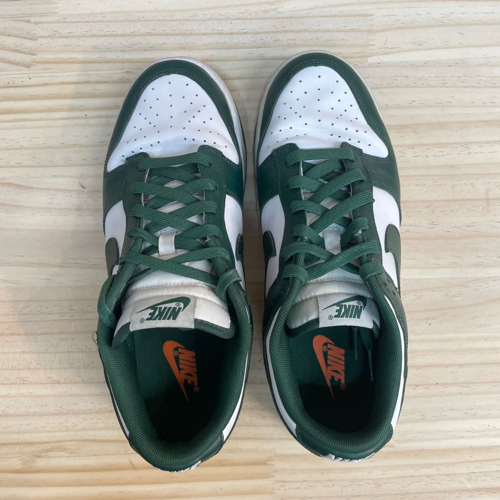 NIKE ダンクローレトロ チームグリーン - メルカリ