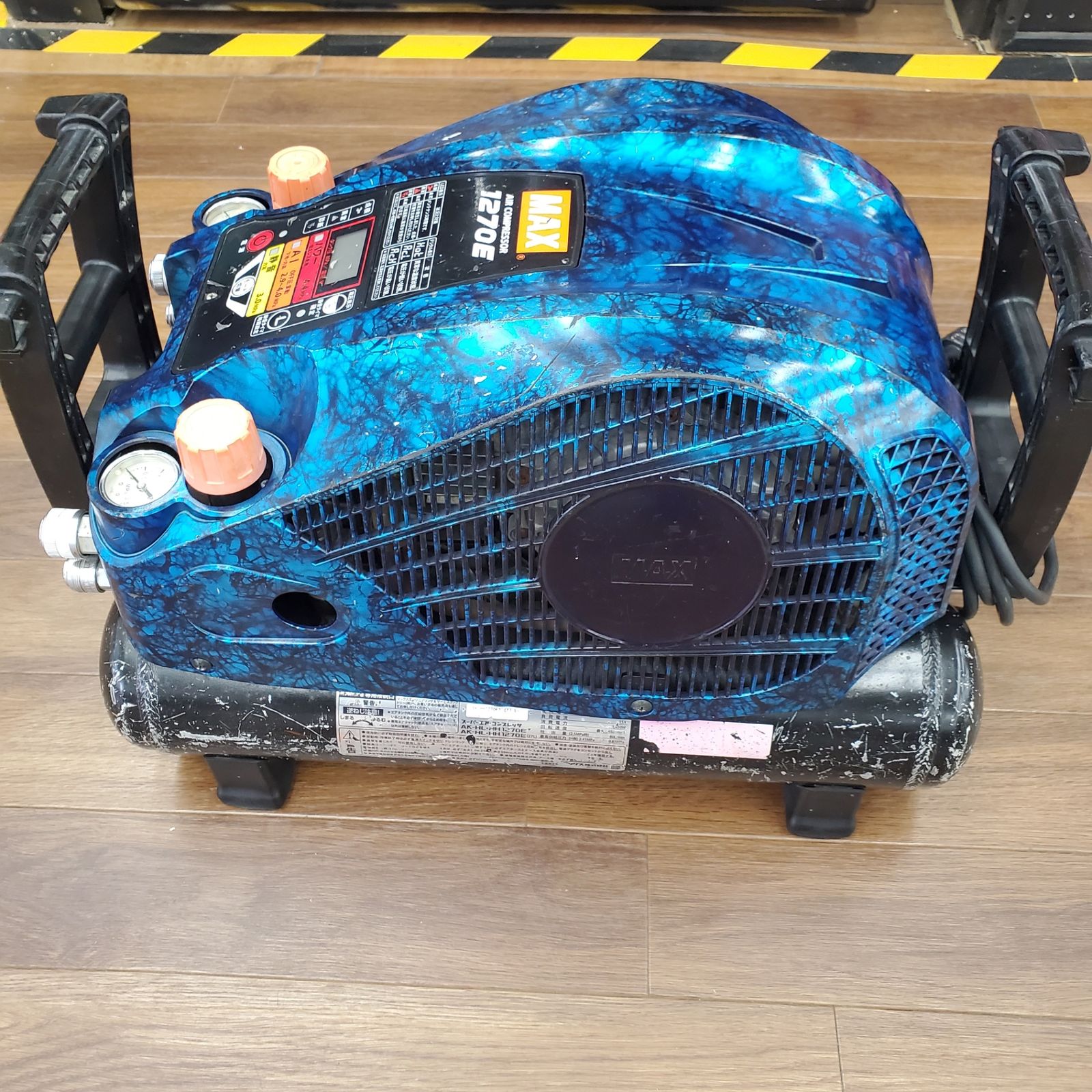 マックス(MAX) 高圧エアコンプレッサー AK-HH1270E ガイアブルー 