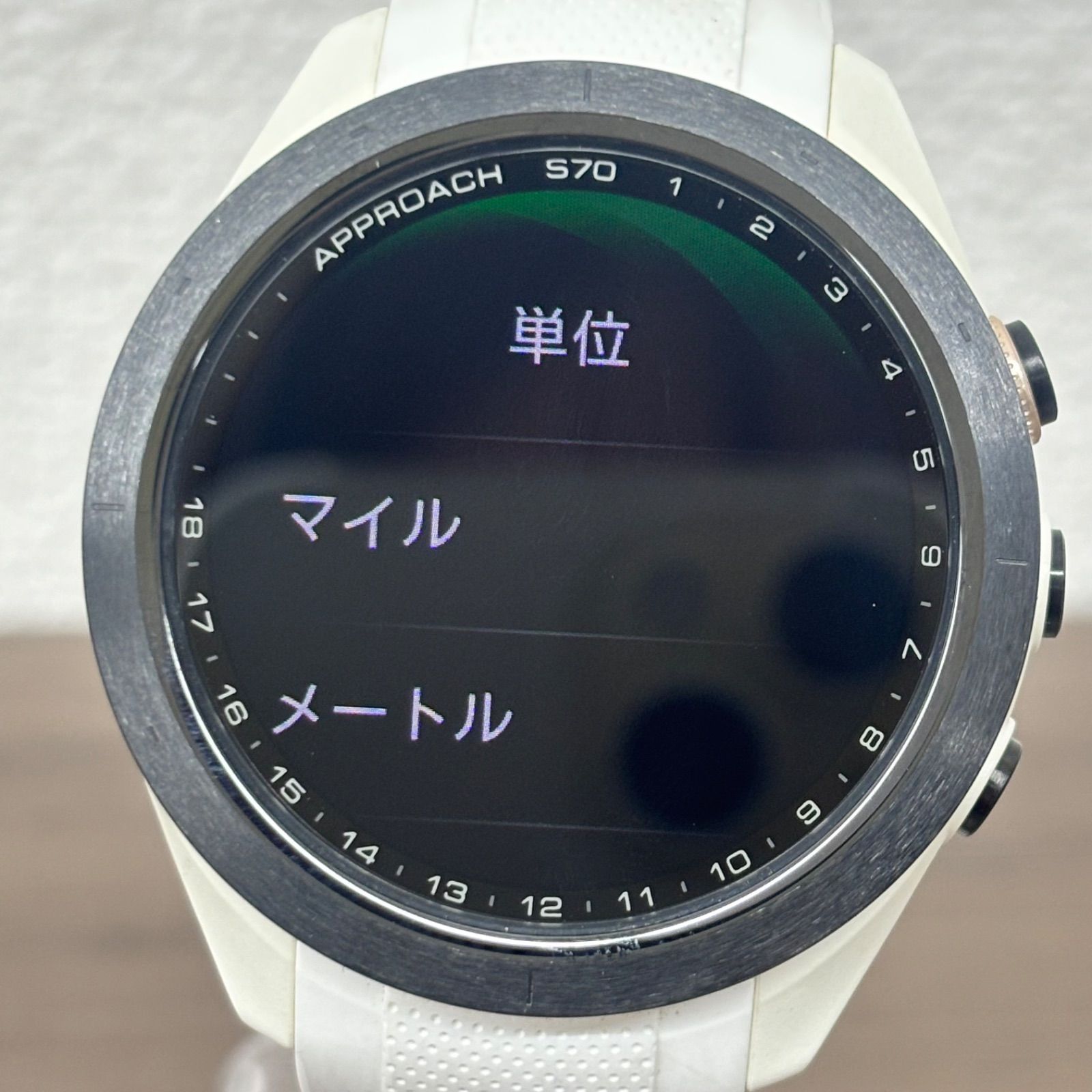 ◾︎ GARMIN Approach S70 42mm White スマートウォッチ アプローチ 