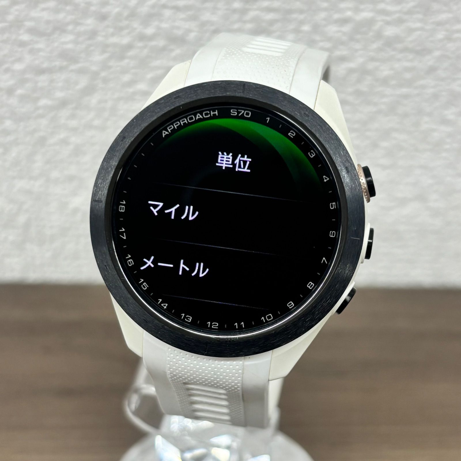 ◾︎ GARMIN Approach S70 42mm White スマートウォッチ アプローチ 