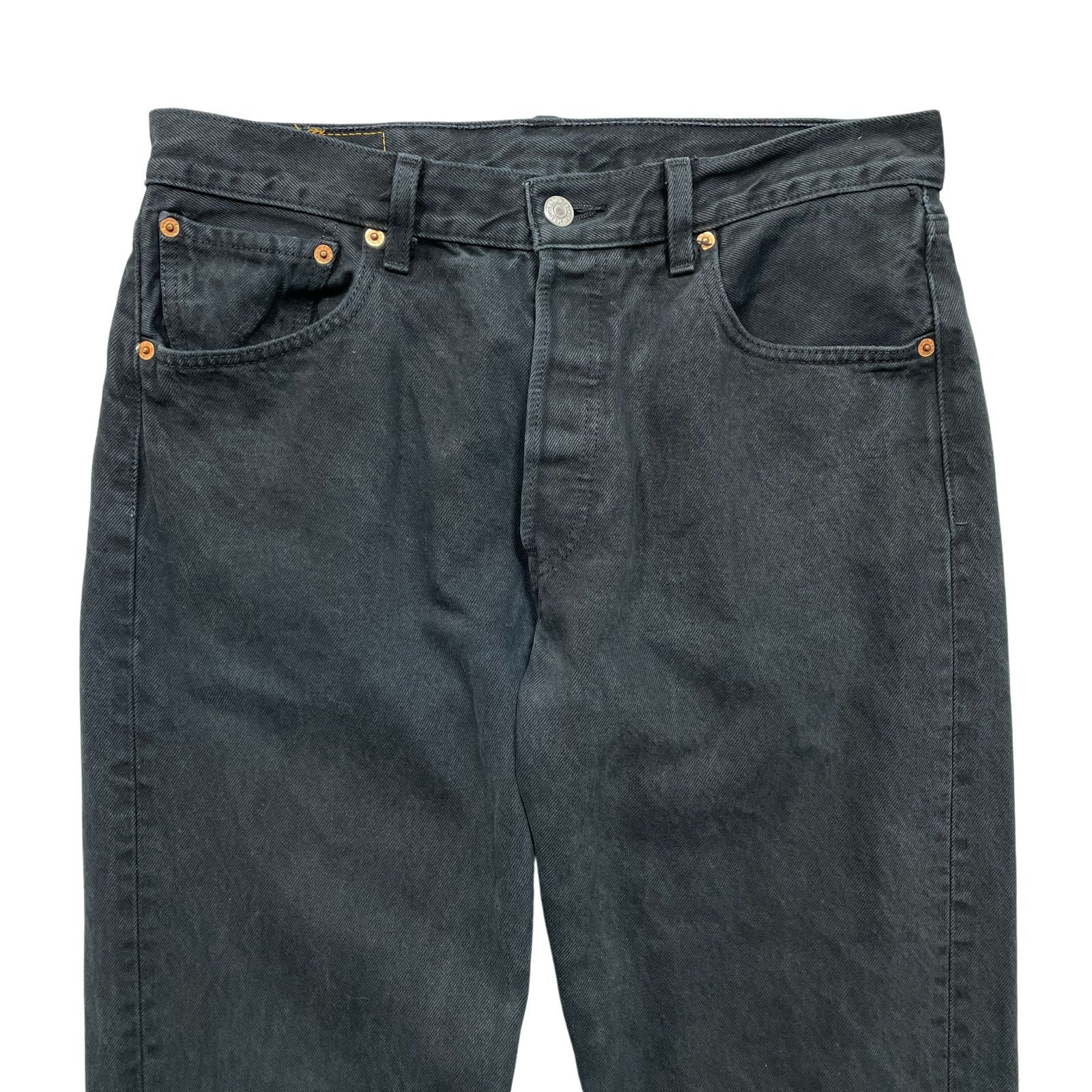 USA 古着 Levis リーバイス 501 ストレート ブラック ジーンズ 