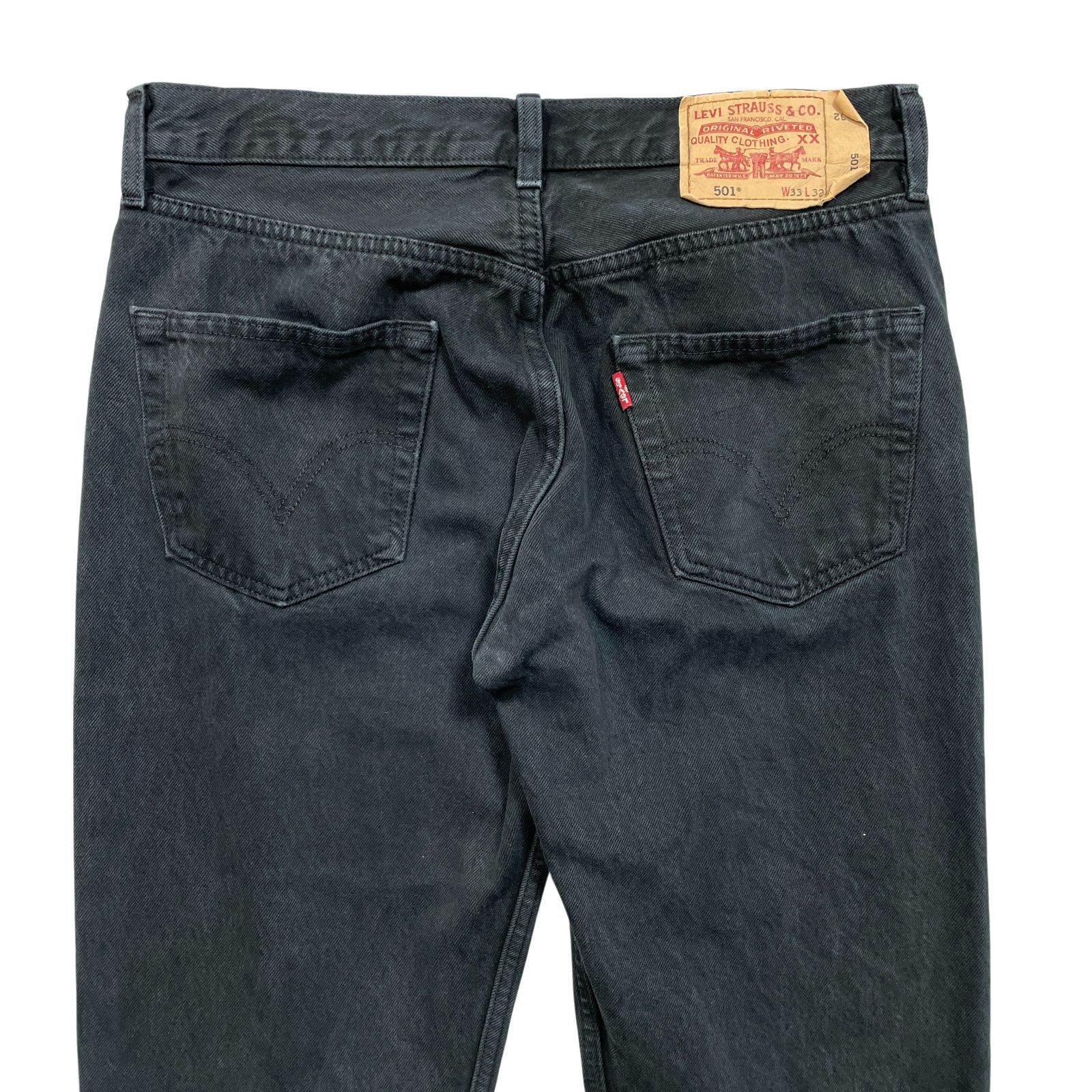 USA 古着 Levis リーバイス 501 ストレート ブラック ジーンズ 